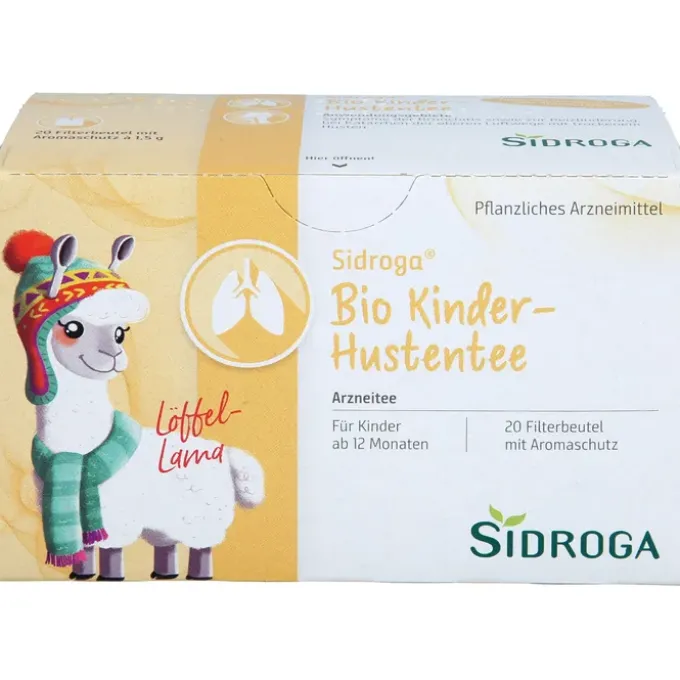 SIDROGA Bio Kinder-Hustentee Filterbeutel 30 g