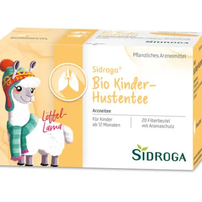 SIDROGA Bio Kinder-Hustentee Filterbeutel 30 g