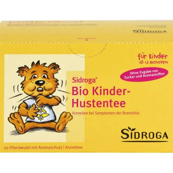 SIDROGA Bio Kinder-Hustentee Filterbeutel 30 g