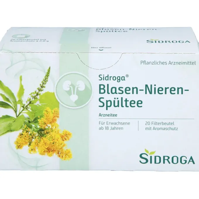 SIDROGA Blasen-Nieren-Spültee Filterbeutel 40 g