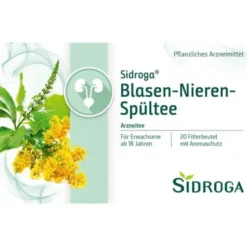 SIDROGA Blasen-Nieren-Spültee Filterbeutel 40 g