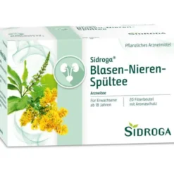 SIDROGA Blasen-Nieren-Spültee Filterbeutel 40 g