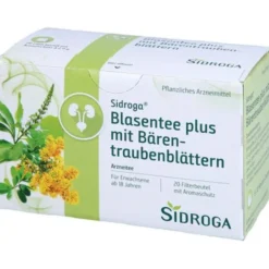 SIDROGA Blasentee plus mit Bärentraubenblättern 20X2,0 g