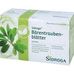 SIDROGA Bärentraubenblättertee Filterbeutel 20X2,0 g