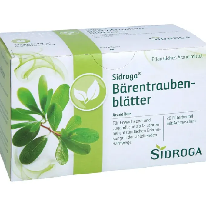 SIDROGA Bärentraubenblättertee Filterbeutel 20X2,0 g