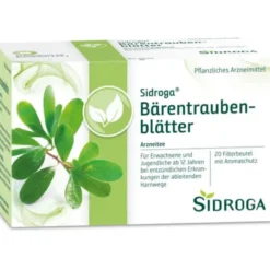 SIDROGA Bärentraubenblättertee Filterbeutel 20X2,0 g