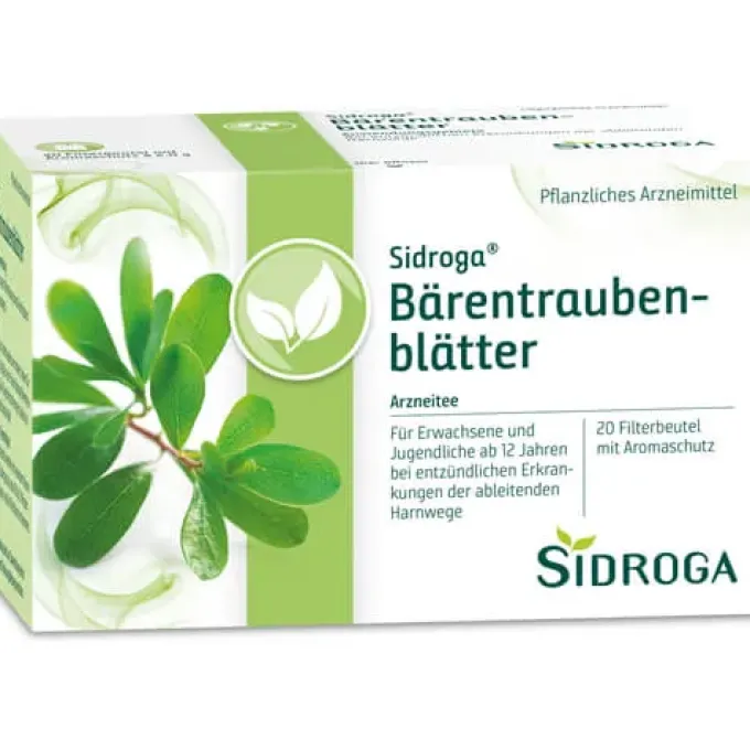 SIDROGA Bärentraubenblättertee Filterbeutel 20X2,0 g