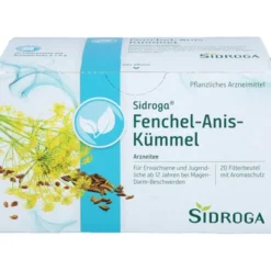 SIDROGA Fenchel Anis Kümmel Tee Filterbeutel 40 g