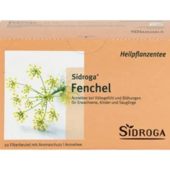 SIDROGA Fenchel Tee Filterbeutel 20X2,0 g