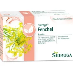 SIDROGA Fenchel Tee Filterbeutel 20X2,0 g