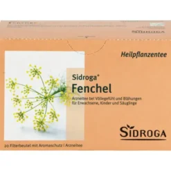 SIDROGA Fenchel Tee Filterbeutel 20X2,0 g