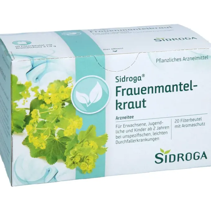 SIDROGA Frauenmantelkraut Tee Filterbeutel 20X1,0 g