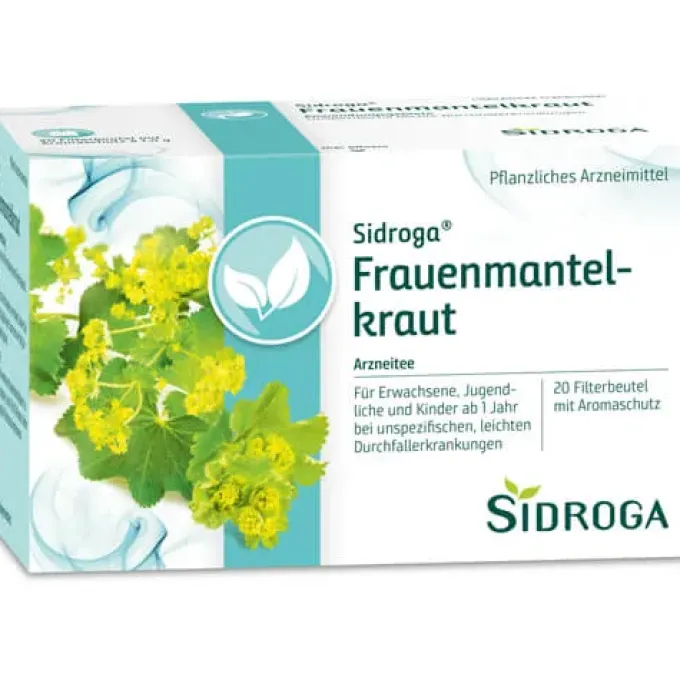 SIDROGA Frauenmantelkraut Tee Filterbeutel 20X1,0 g
