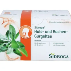 SIDROGA Hals- und Rachen-Gurgeltee Filterbeutel 20X2,5 g