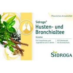 SIDROGA Husten- und Bronchialtee Filterbeutel 40 g
