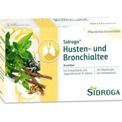 SIDROGA Husten- und Bronchialtee Filterbeutel 40 g