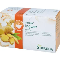 SIDROGA Ingwer Tee Filterbeutel 20 Stück