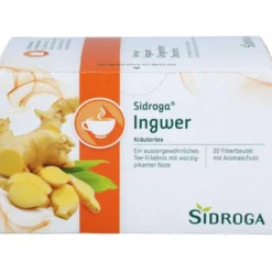 SIDROGA Ingwer Tee Filterbeutel 20 Stück