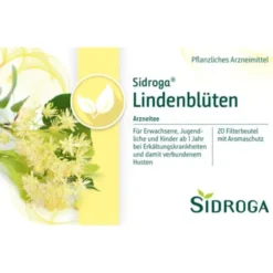 SIDROGA Lindenblüten Tee Filterbeutel 20X1,8 g