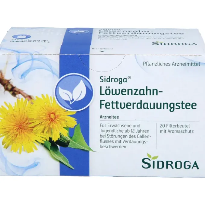 SIDROGA Löwenzahn Tee Filterbeutel 20X1,5 g