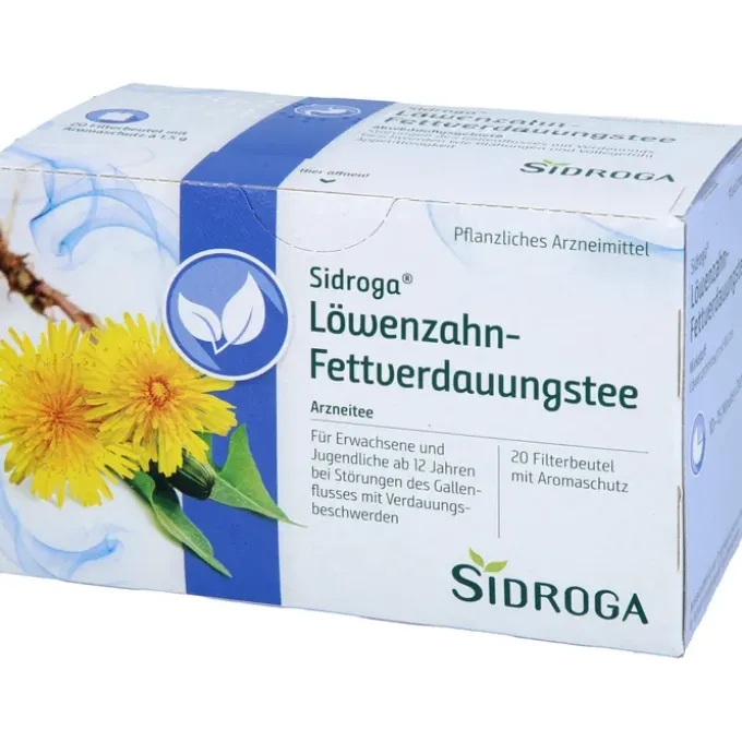 SIDROGA Löwenzahn Tee Filterbeutel 20X1,5 g
