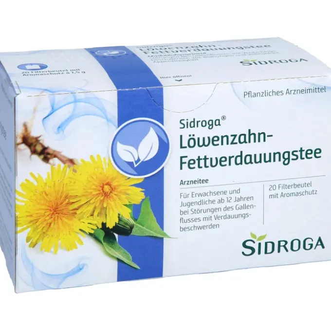 SIDROGA Löwenzahn Tee Filterbeutel 20X1,5 g