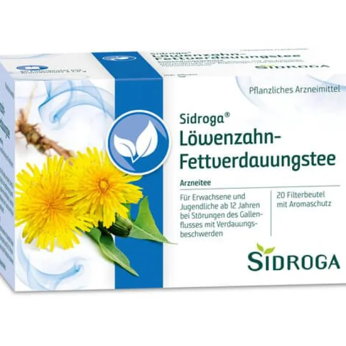 SIDROGA Löwenzahn Tee Filterbeutel 20X1,5 g