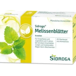 SIDROGA Melissenblätter Tee Filterbeutel 30 g