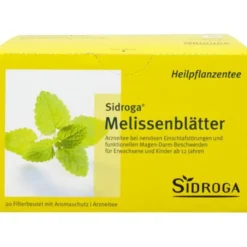 SIDROGA Melissenblätter Tee Filterbeutel 30 g
