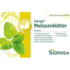 SIDROGA Melissenblätter Tee Filterbeutel 30 g