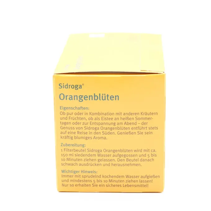 SIDROGA Orangenblütentee Filterbeutel 20 Stück