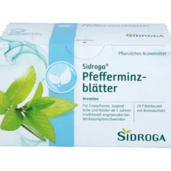 SIDROGA Pfefferminzblätter Tee Filterbeutel 30 g