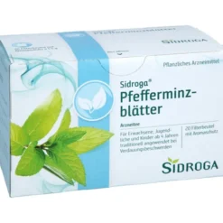 SIDROGA Pfefferminzblätter Tee Filterbeutel 30 g