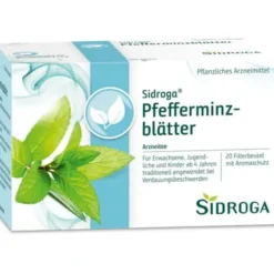 SIDROGA Pfefferminzblätter Tee Filterbeutel 30 g