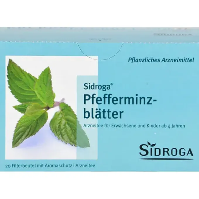 SIDROGA Pfefferminzblätter Tee Filterbeutel 30 g