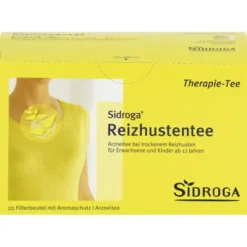 SIDROGA Reizhustentee Filterbeutel 20X0,9 g