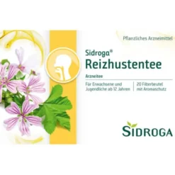 SIDROGA Reizhustentee Filterbeutel 20X0,9 g