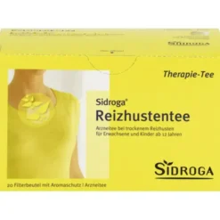SIDROGA Reizhustentee Filterbeutel 20X0,9 g