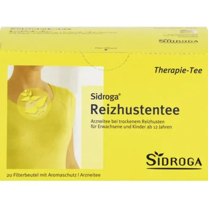 SIDROGA Reizhustentee Filterbeutel 20X0,9 g