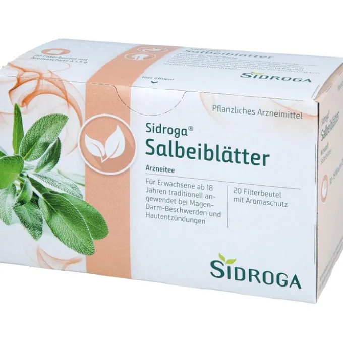 SIDROGA Salbeiblätter Tee Filterbeutel 30 g