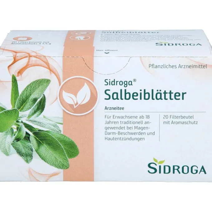SIDROGA Salbeiblätter Tee Filterbeutel 30 g