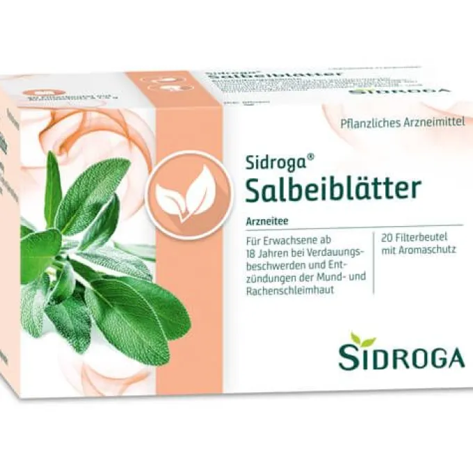 SIDROGA Salbeiblätter Tee Filterbeutel 30 g