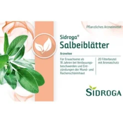 SIDROGA Salbeiblätter Tee Filterbeutel 30 g