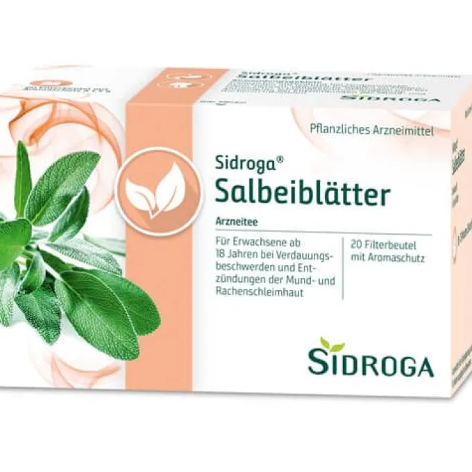 SIDROGA Salbeiblätter Tee Filterbeutel 30 g