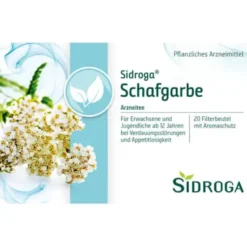 SIDROGA Schafgarbe Tee Filterbeutel 20X1,5 g