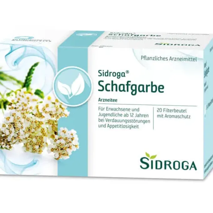 SIDROGA Schafgarbe Tee Filterbeutel 20X1,5 g