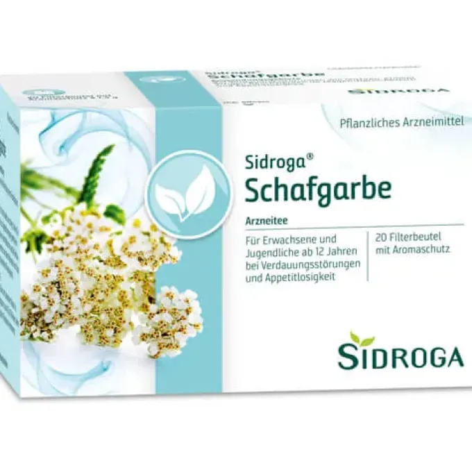 SIDROGA Schafgarbe Tee Filterbeutel 20X1,5 g