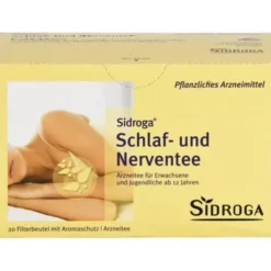 SIDROGA Schlaf- und Nerventee Filterbeutel 40 g