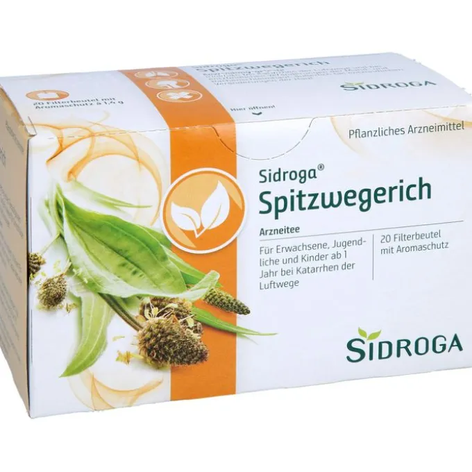 SIDROGA Spitzwegerich Tee Filterbeutel 28 g