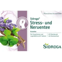 SIDROGA Stress- und Nerventee Filterbeutel 40 g